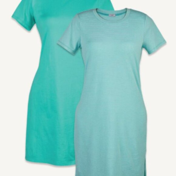 Avon Studio 1886 2-Pack Teal Dresses - Size 1X - Picture 2 of 7